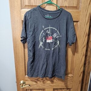 Vintage U2 360 Tour Gray Graphic T-Shirt